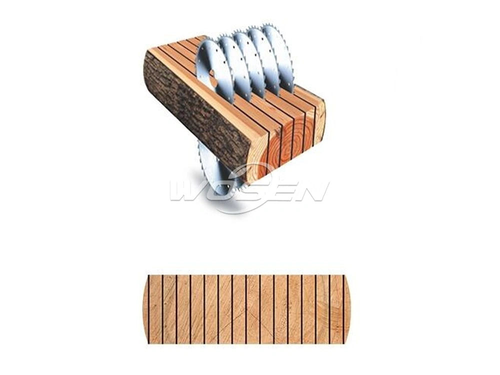 Revolutionizing the woodworking industry! Square wood multi-blade saw leads the new trend of efficient and safe processing