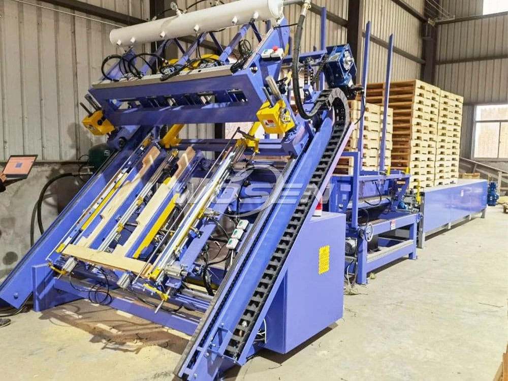 wood pallet machine