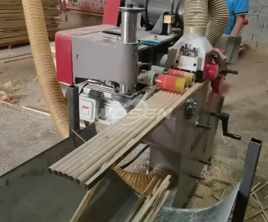 Wood Broom Stick Making Machine Efficient Solution for Wood Profiling Production